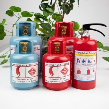 创意仿煤气罐存钱罐消防宣传礼品定制儿童男孩女孩可存可取储蓄罐